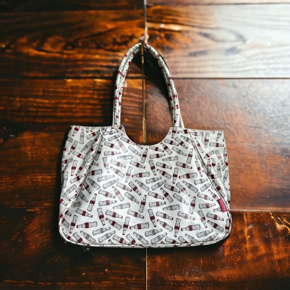 Coca Cola  laminated tote